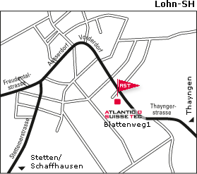 Zielanfahrt zu Atlantic Suisse Tec GmbH